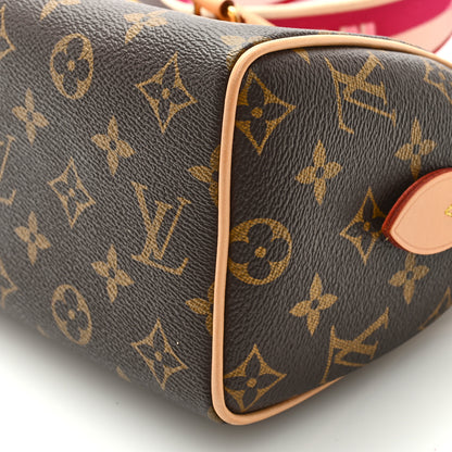 Louis Vuitton Monogram Speedy Bandouliere 20 Fuchsia 8 of 8