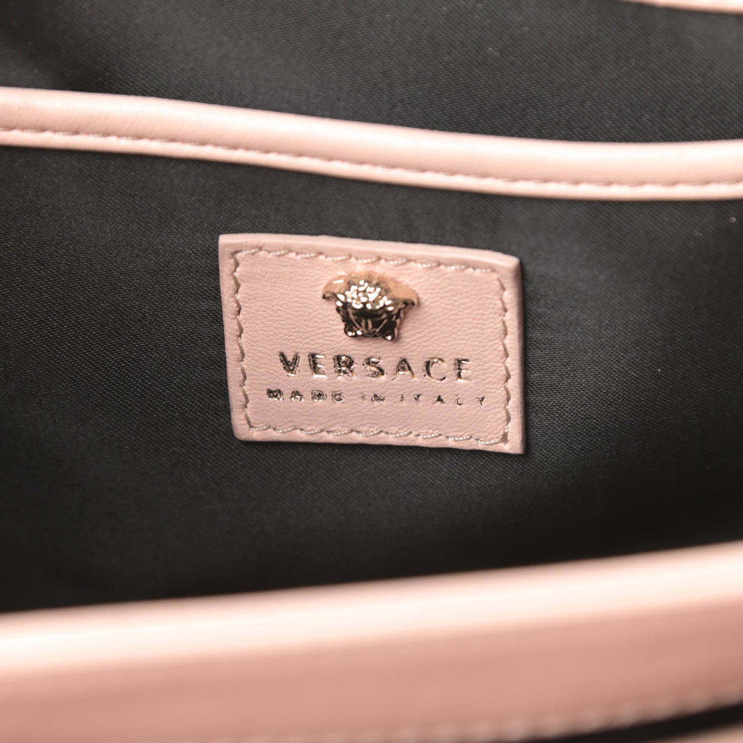 Versace Nappa Palazzo Sultan Shoulder Bag Light Pink 6 of 12