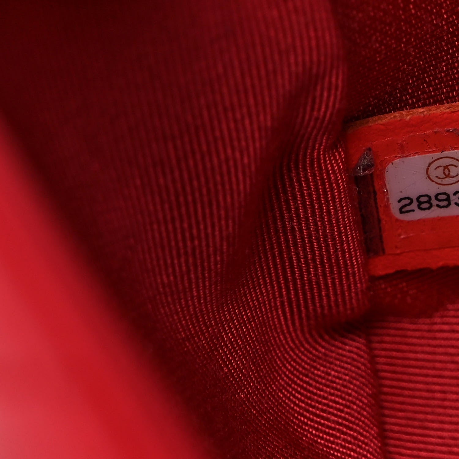 Chanel Lambskin Quilted Small In The Loop Handle Flap Bag Red 7 of 11