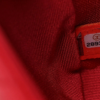 Chanel Lambskin Quilted Small In The Loop Handle Flap Bag Red 7 of 11