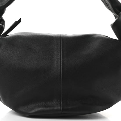Bottega Veneta Nappa Mini Double Knot Bag Black 8 of 10
