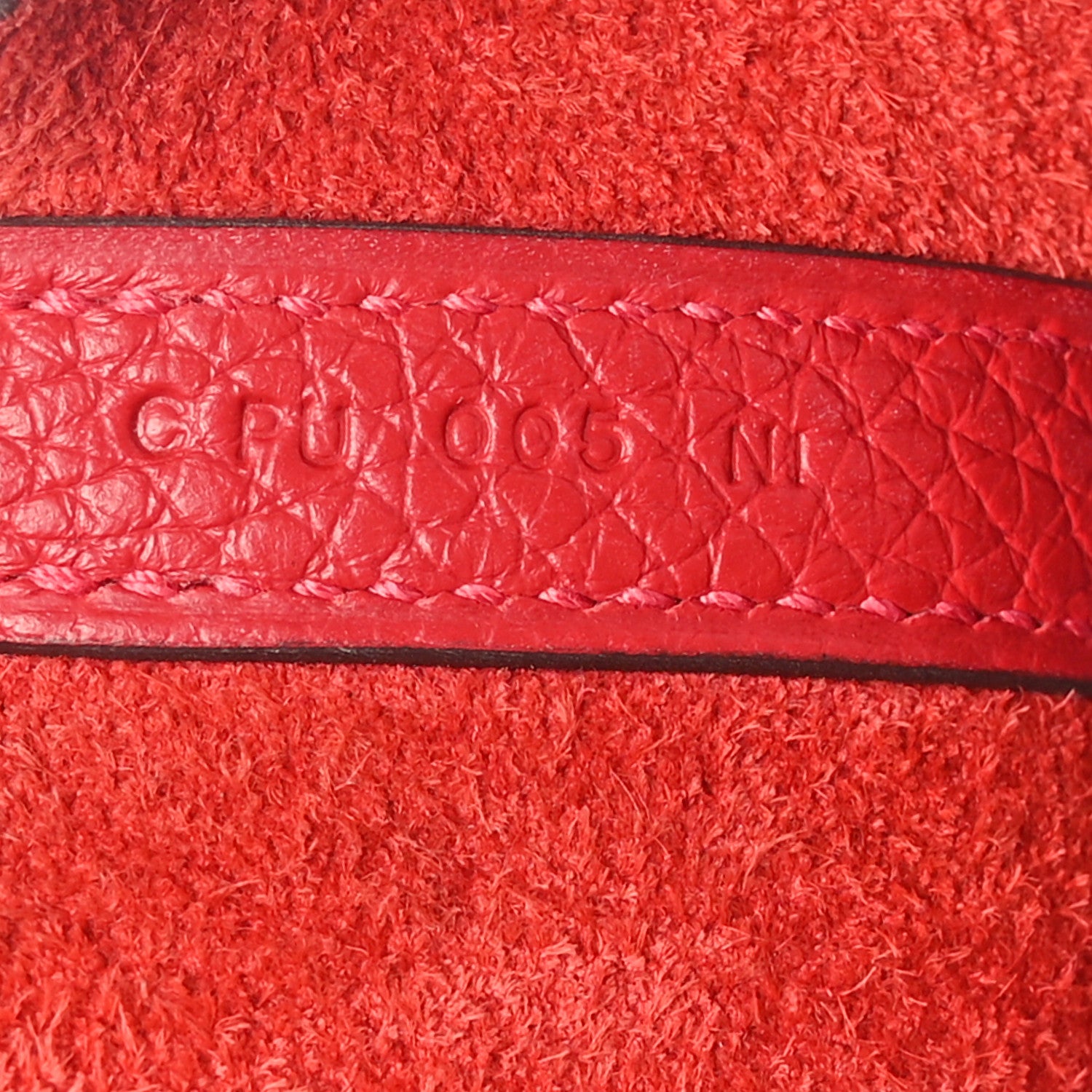 Hermes Taurillon Clemence Picotin Lock 22 MM Rouge Vif 7 of 10
