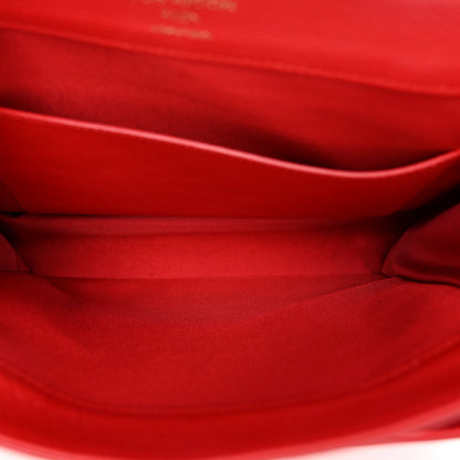 Louis Vuitton Calfskin Lockme PM Rouge 5 of 14