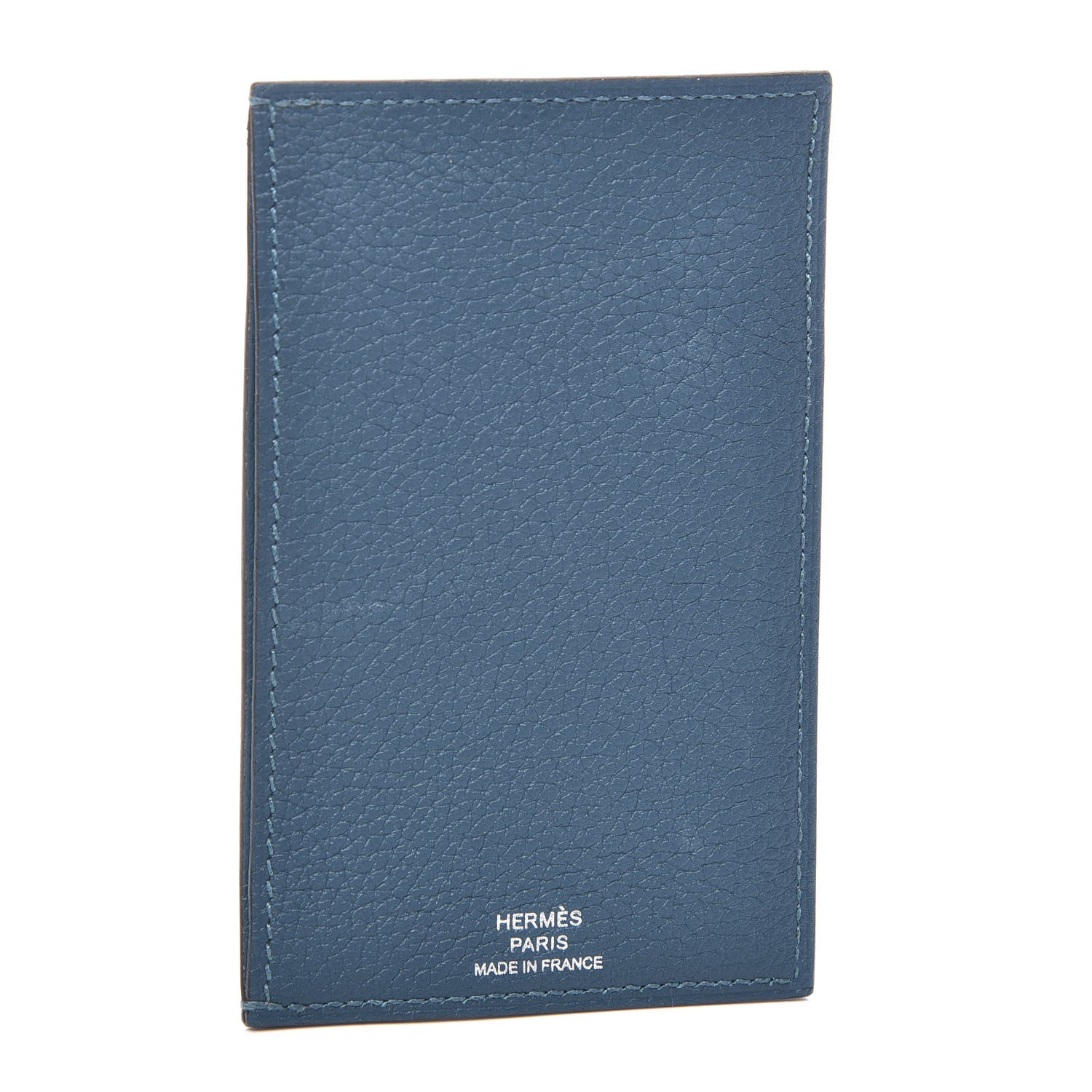 Hermes Togo Epsom Swift Mysore Rooroo 3CC Card Holder Vert Bosphore Amande Kraft Deep Bleu 2 of 8