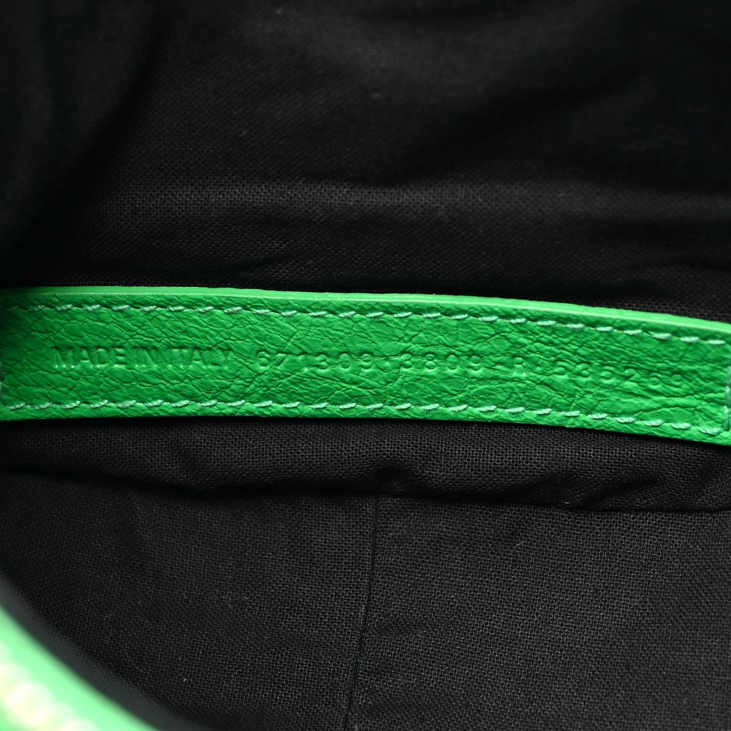 Balenciaga Agneau Arena Le Cagole Shoulder Bag XS Vivid Green 6 of 10