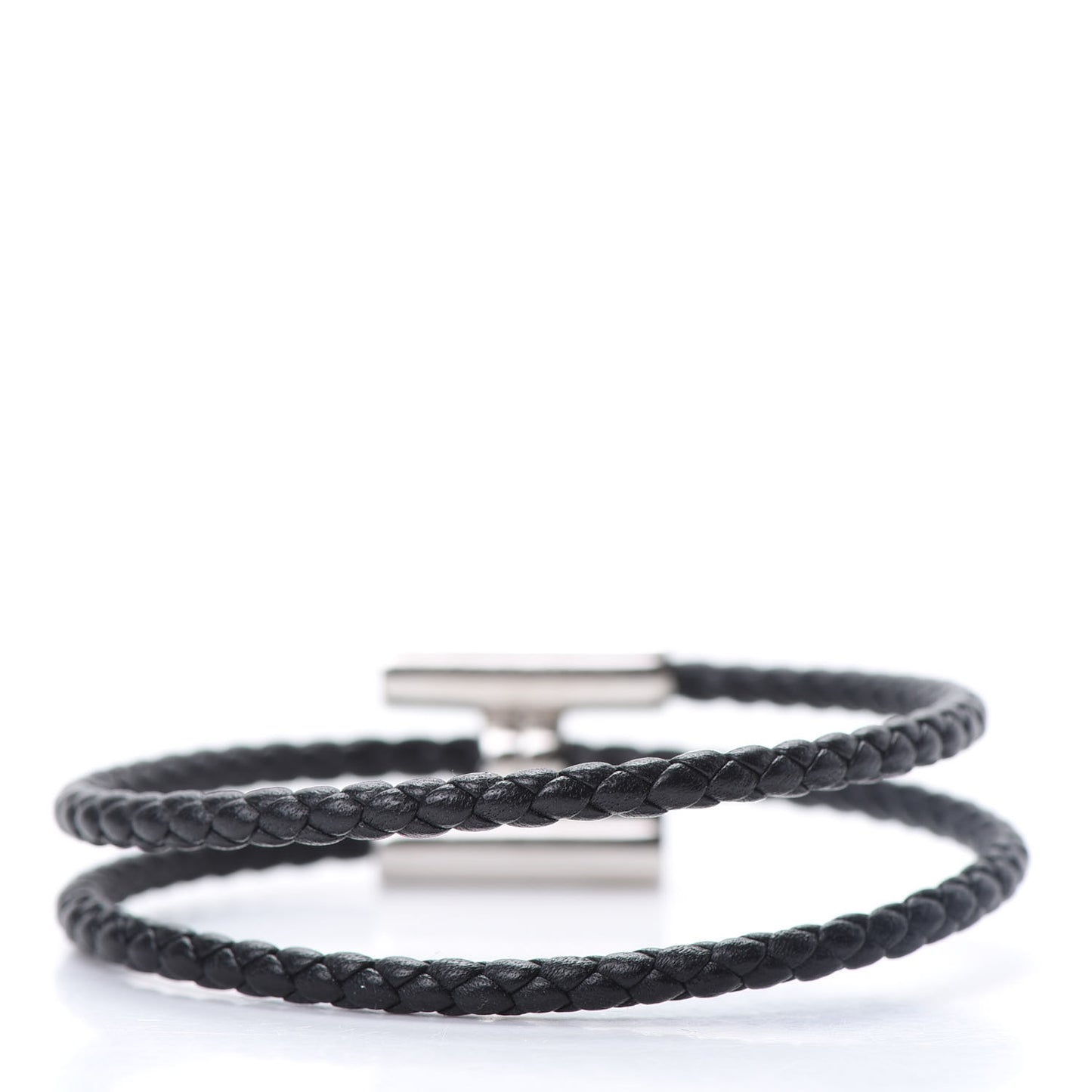 Swift Double Wrap Cord Tournis Tresse Bracelet T5 Black