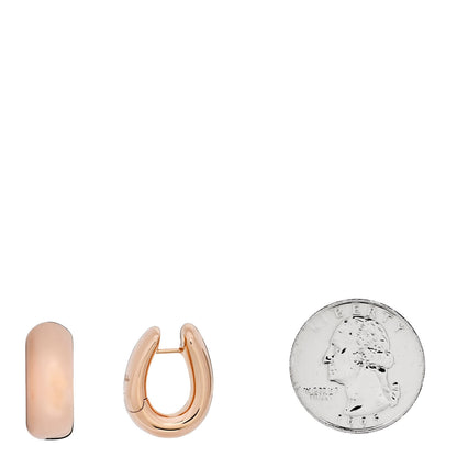 Pomellato 18K Rose Gold Iconica Hoop Earrings 2 of 4