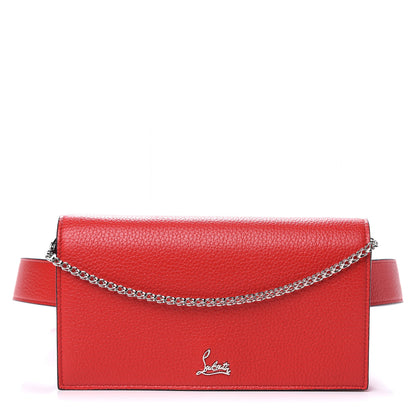 Christian Louboutin Calfskin Boudoir Chain Belt Bag Red 1 of 8