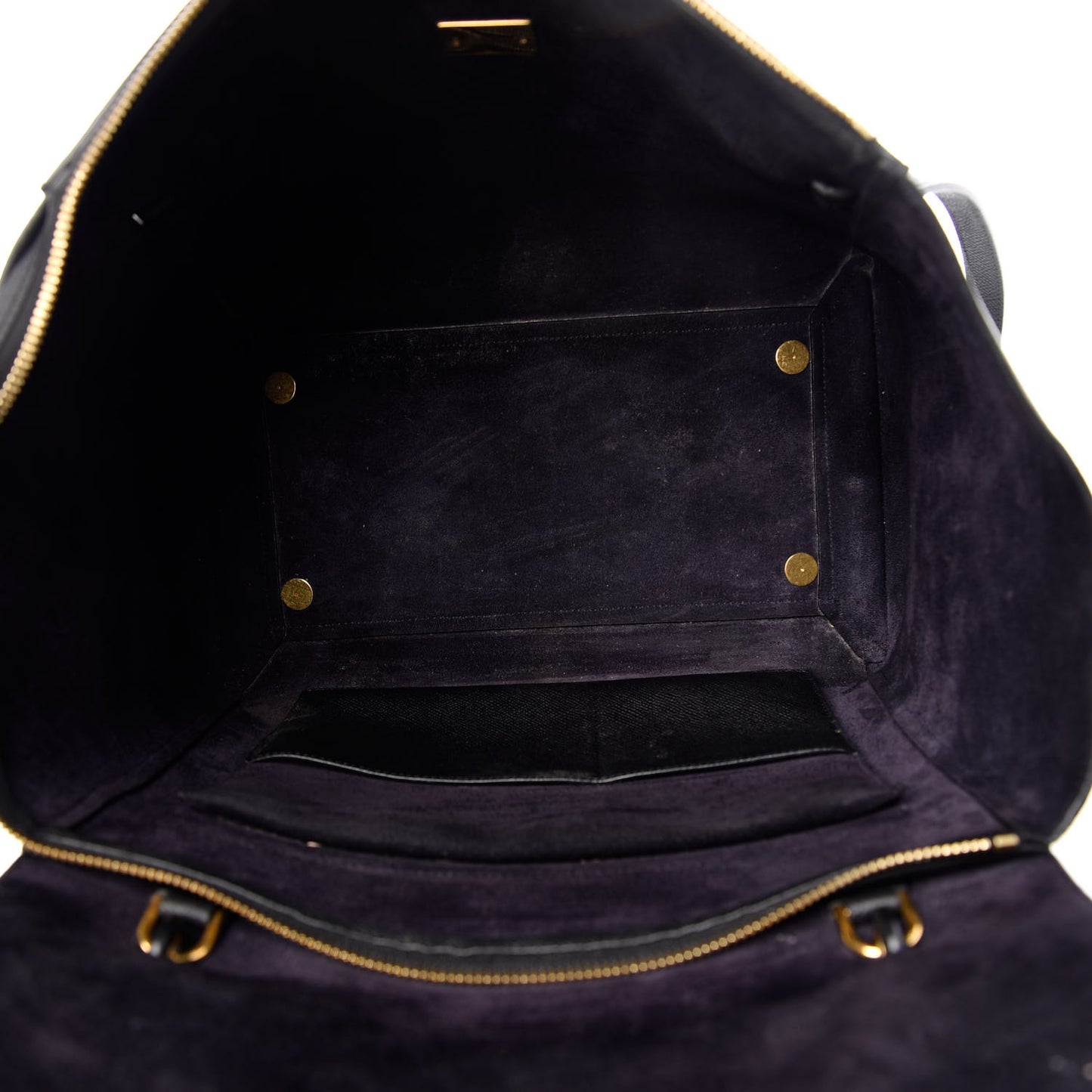 Grained Calfskin Mini Belt Bag Black