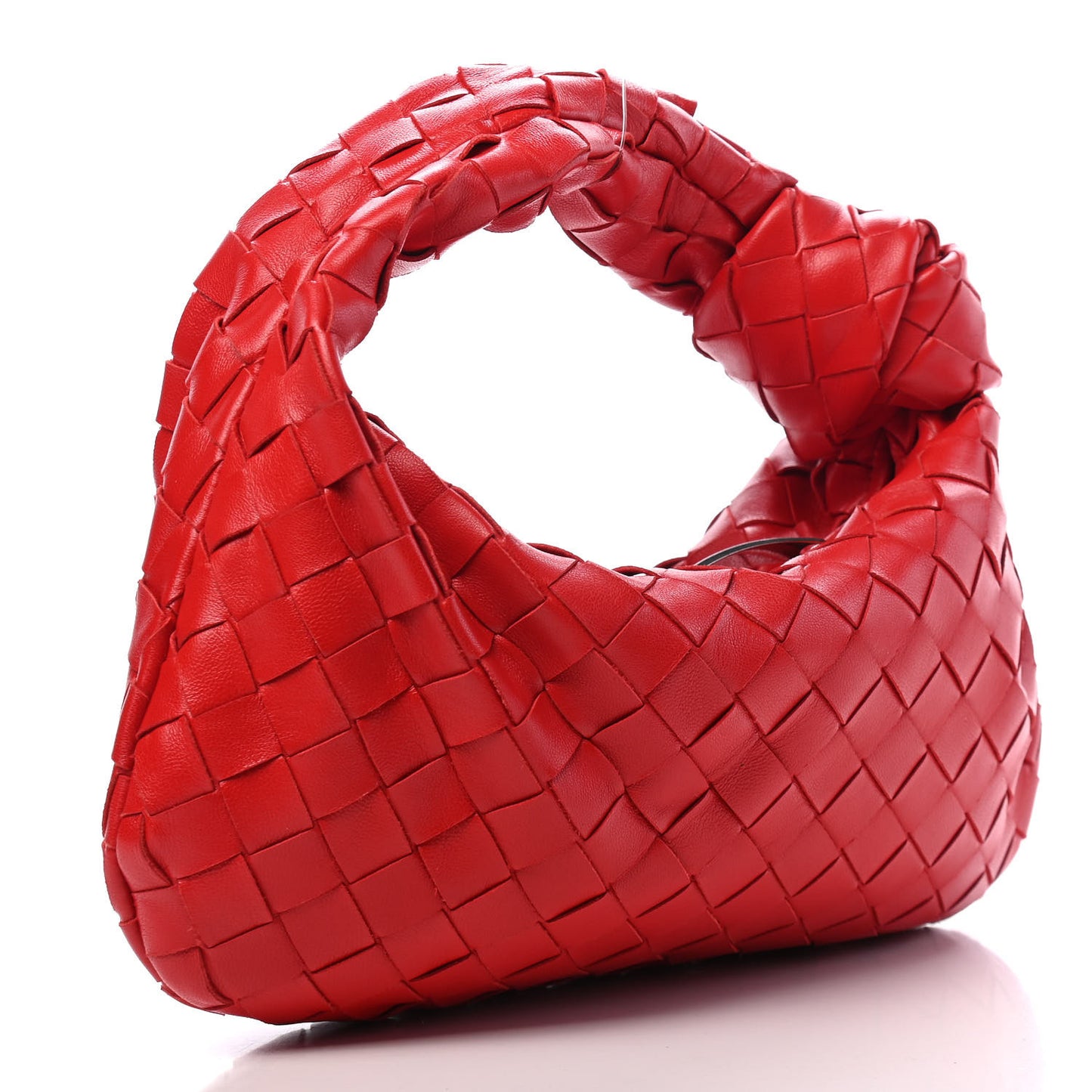 Nappa Intrecciato Mini Jodie Red