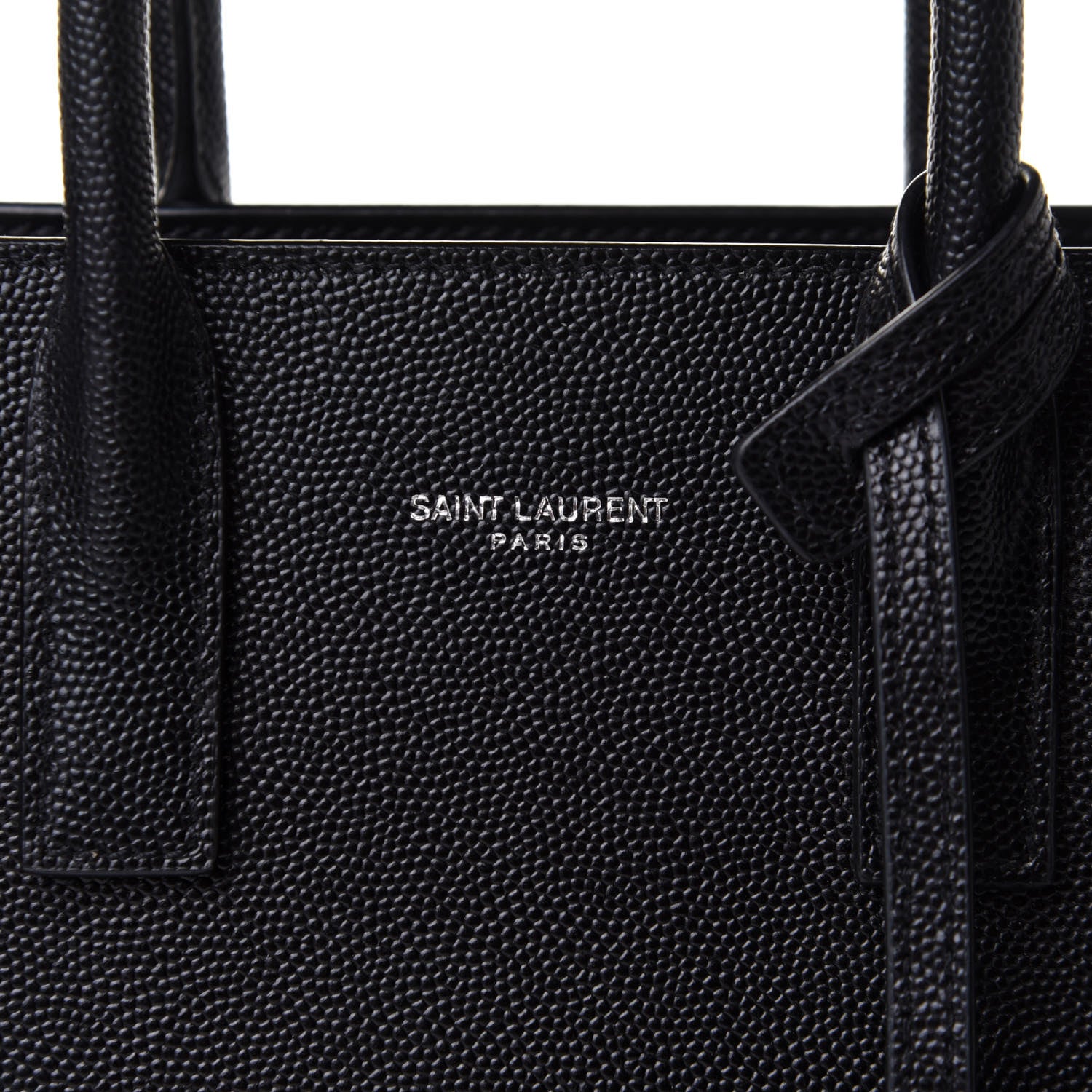 Saint Laurent Grain De Poudre Nano Sac De Jour Black 8 of 10