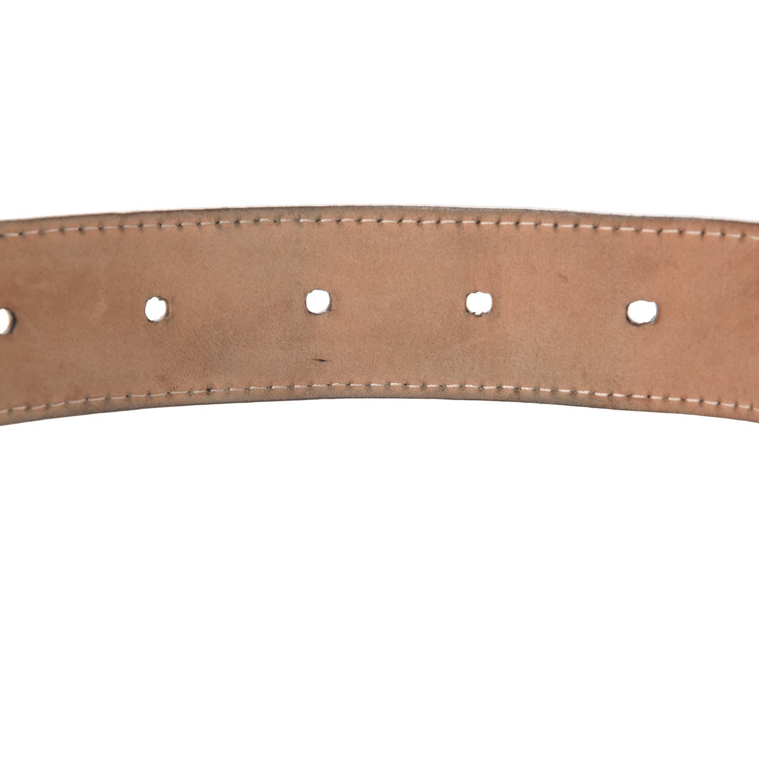 Louis Vuitton Damier Ebene Tresor Belt 80 32 8 of 9
