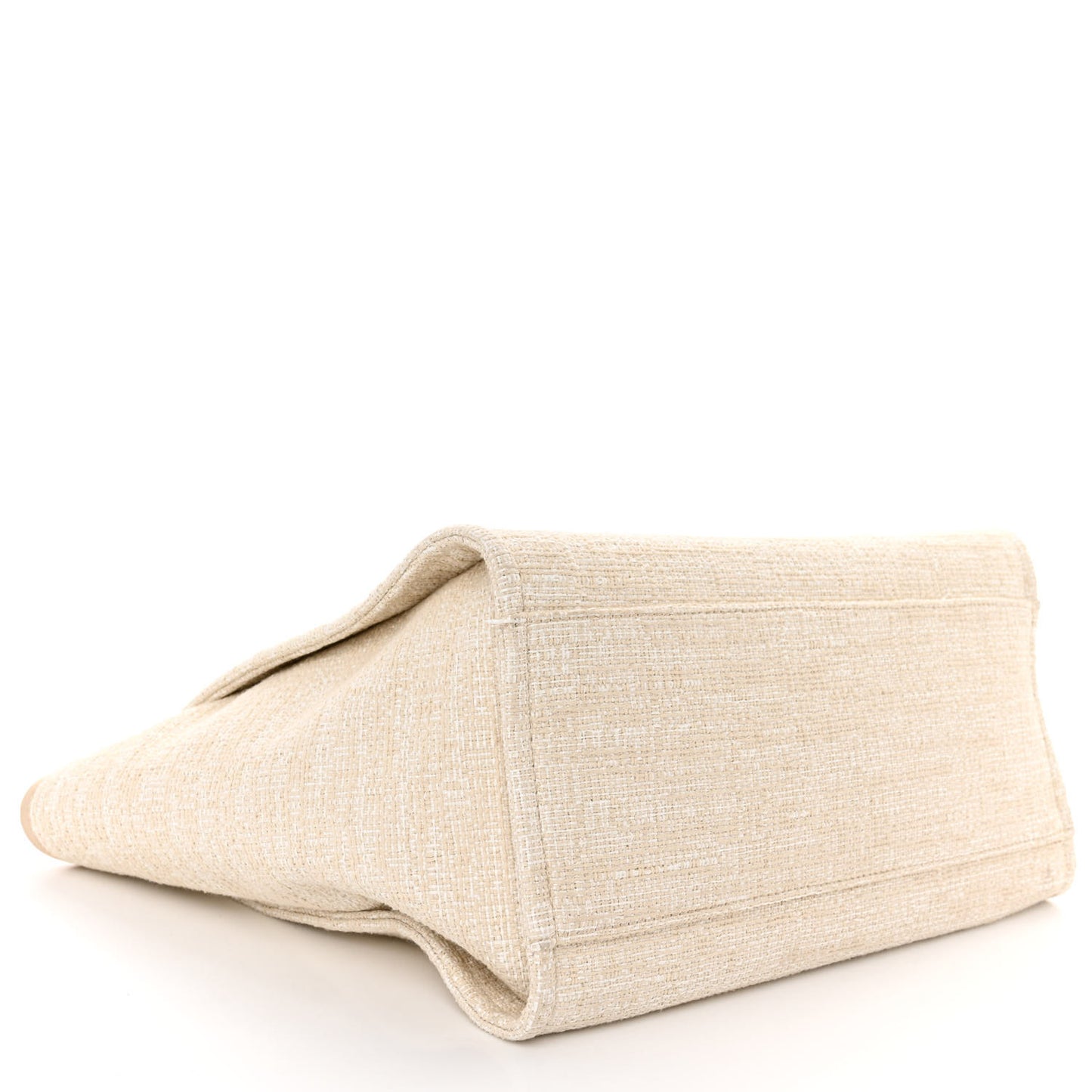 Canvas Medium Deauville Tote Light Beige