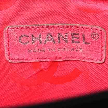 Chanel Calfskin Quilted Cambon Multipocket Shoulder Bag Black 6 of 22