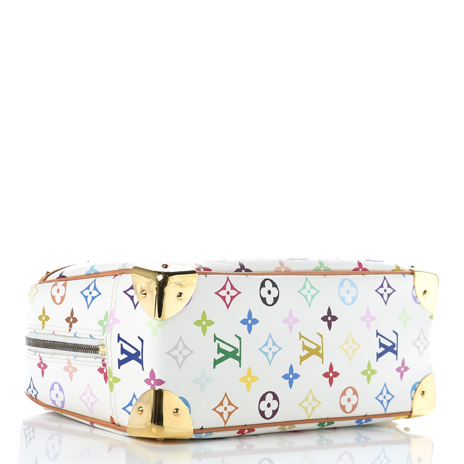 Louis Vuitton Monogram Multicolor Trouville White 4 of 14