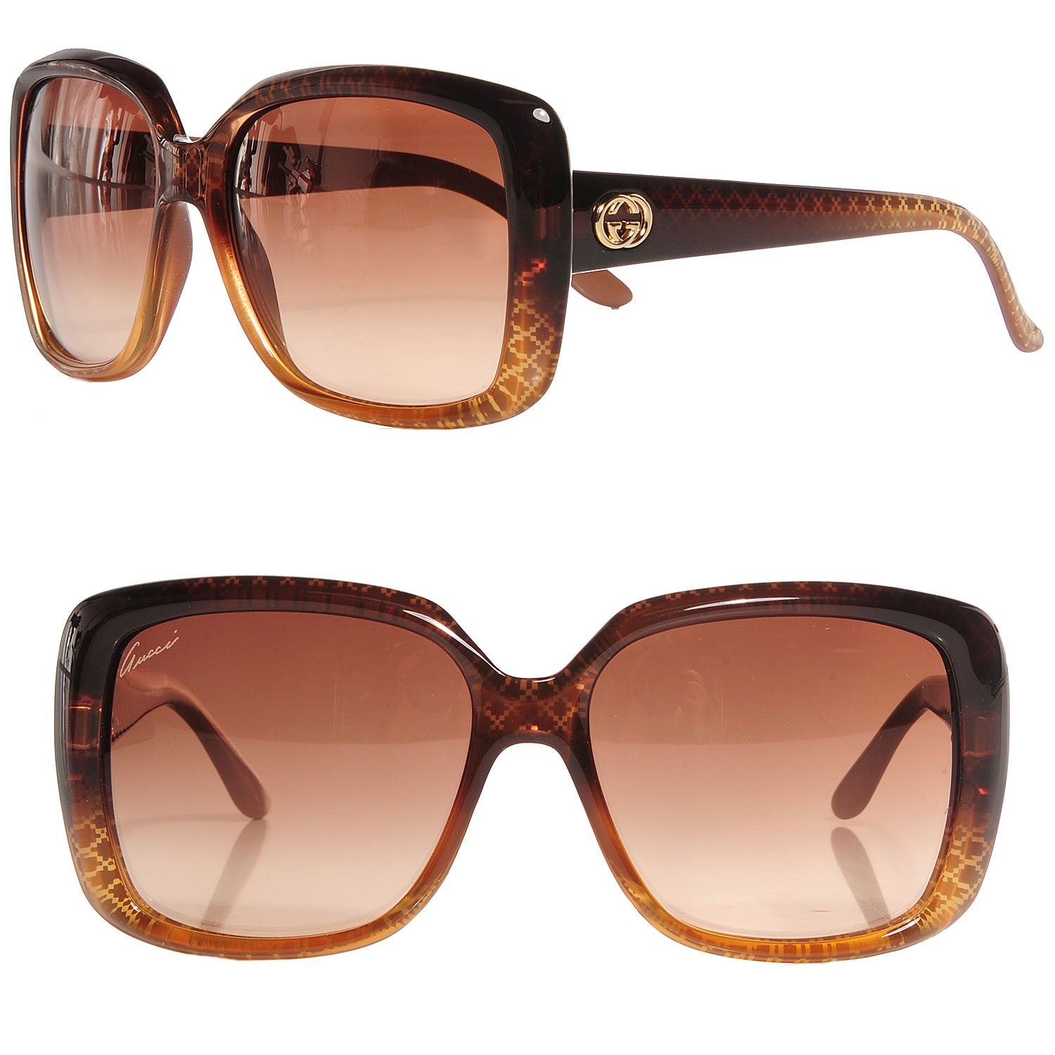 Gucci GG Sunglasses 3574/S Brown 1 of 4