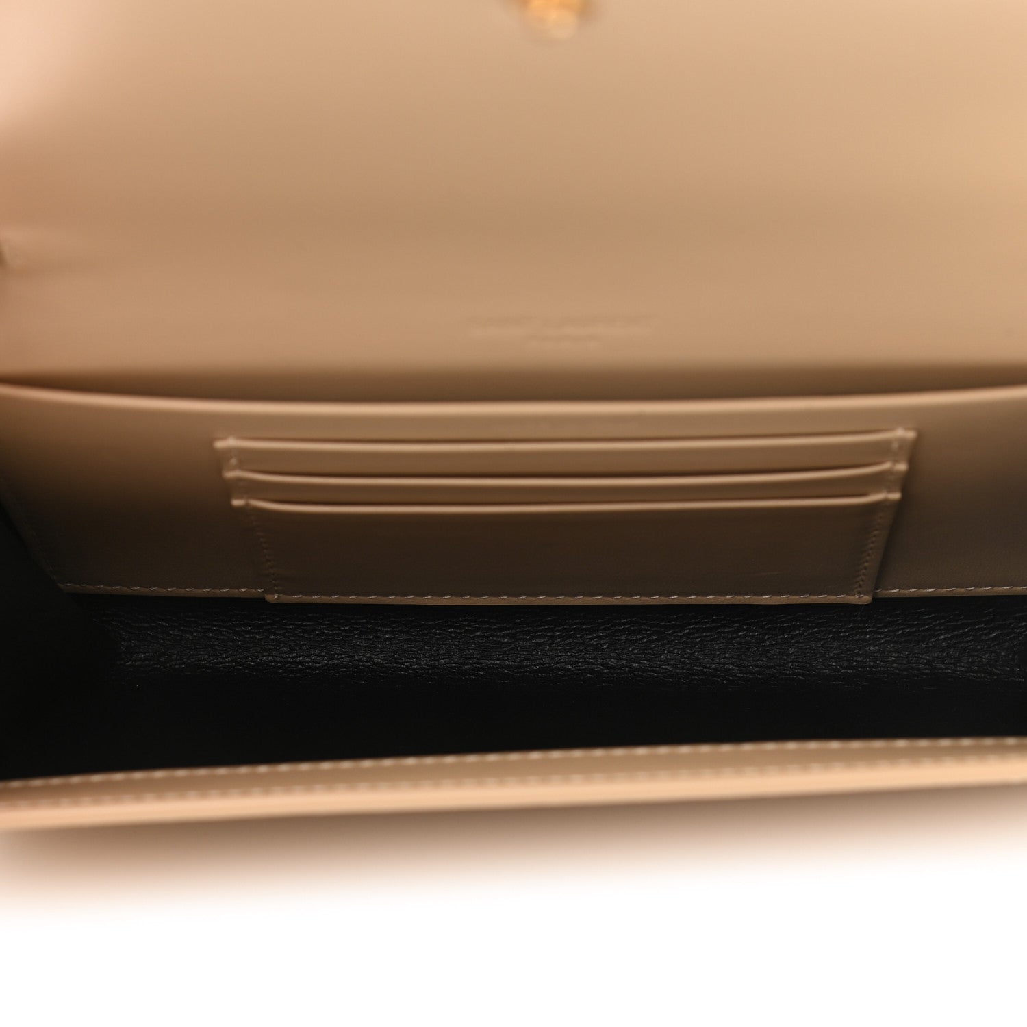 Saint Laurent Smooth Calfskin Mini Paris Bag Beige 5 of 11