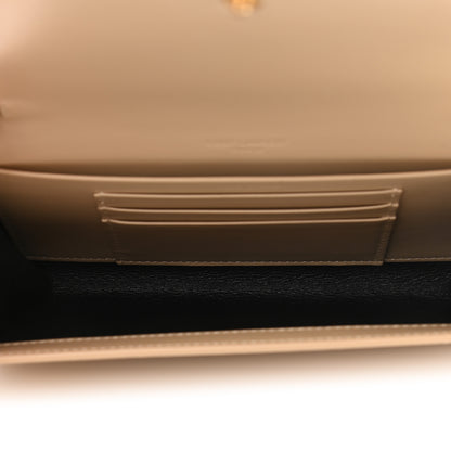 Saint Laurent Smooth Calfskin Mini Paris Bag Beige 5 of 11