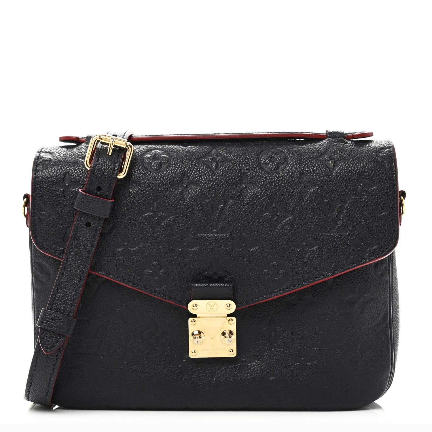 Louis Vuitton Empreinte Pochette Metis Marine Rouge 1 of 11