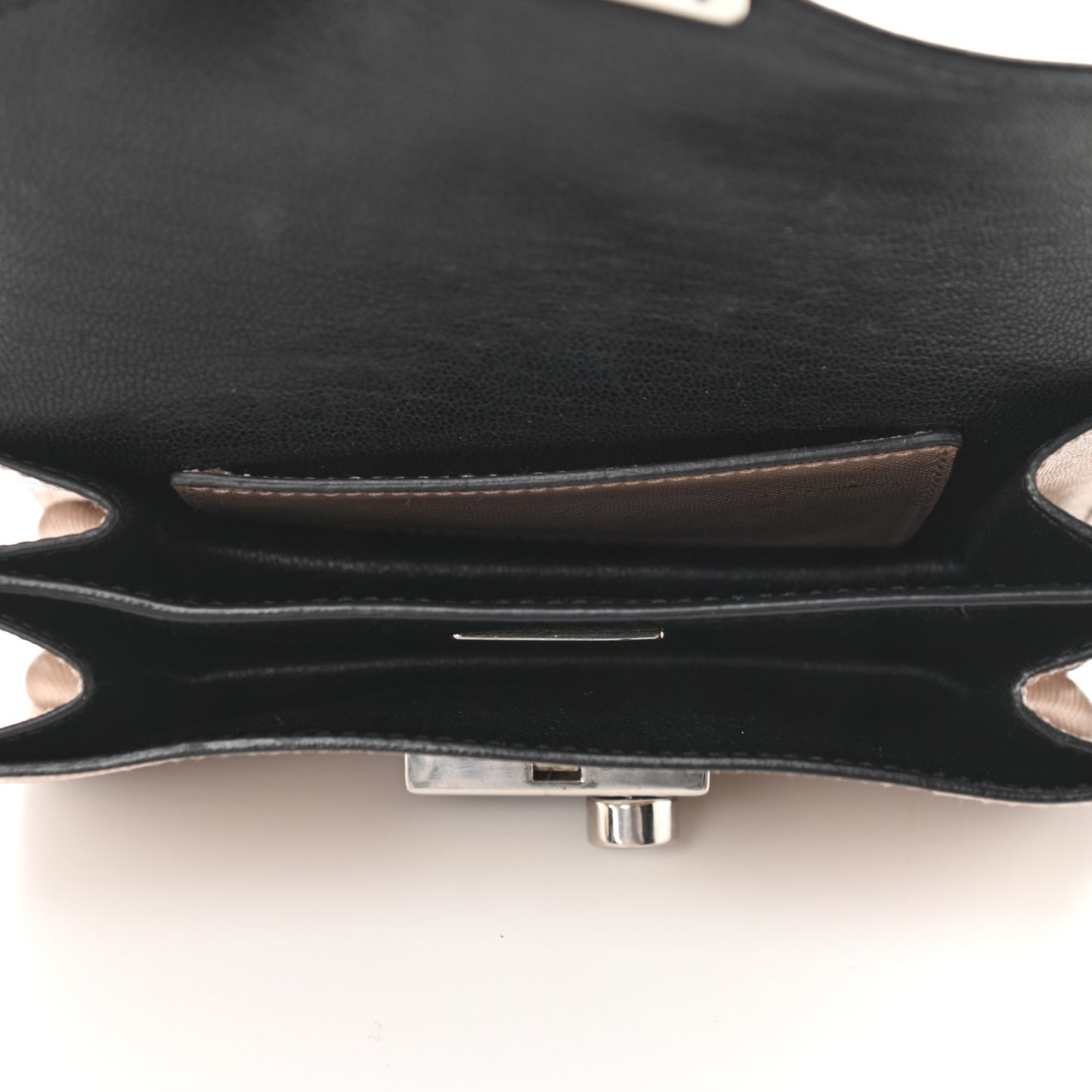 Saffiano Lux Sound Shoulder Bag Cipria
