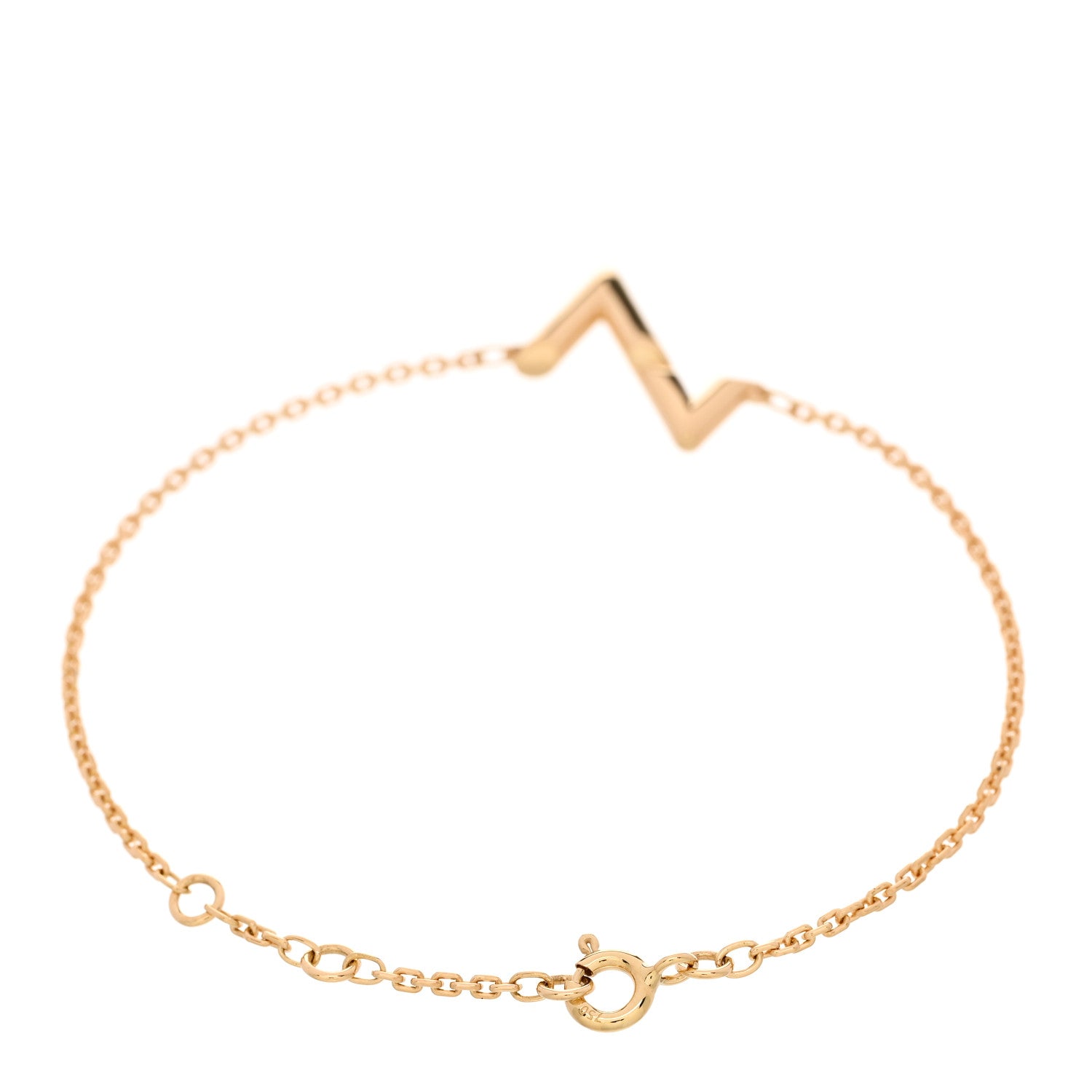 Louis Vuitton 18K Yellow Gold Volt Upside Down Chain Bracelet 2 of 4