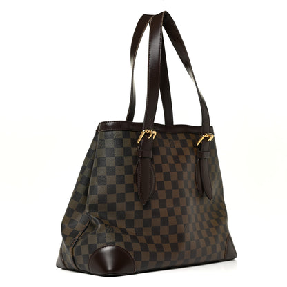 Louis Vuitton Damier Ebene Hampstead MM 3 of 19