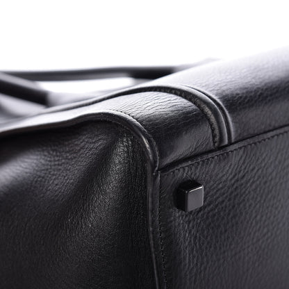 Celine Supple Calfskin Medium Phantom Luggage Black 14 of 19