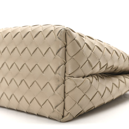 Bottega Veneta Nappa Intrecciato Medium Andiamo Shoulder Bag Ecru 9 of 9