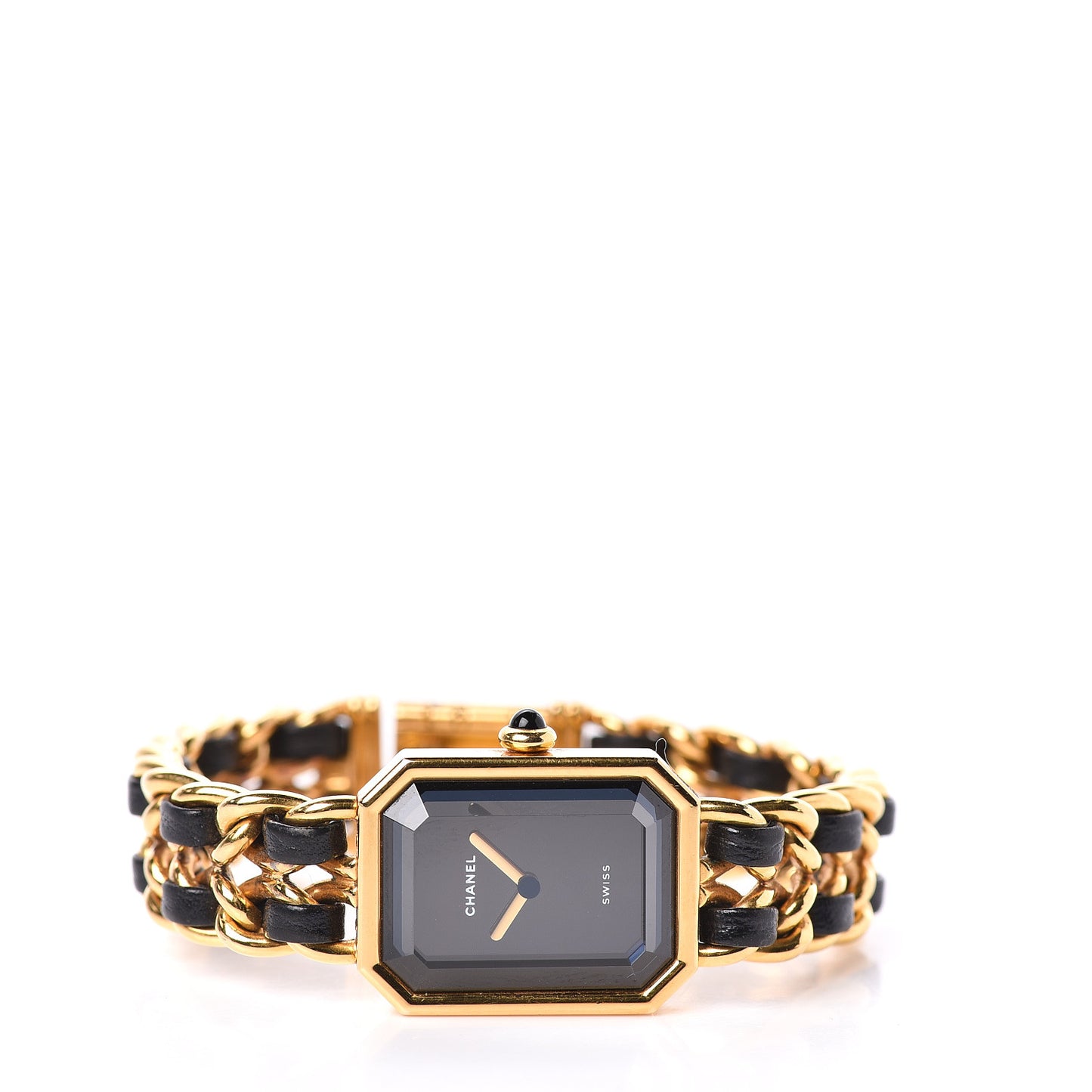 Stainless Steel Lambskin 20mm Chain Premiere Quartz Watch Gold M