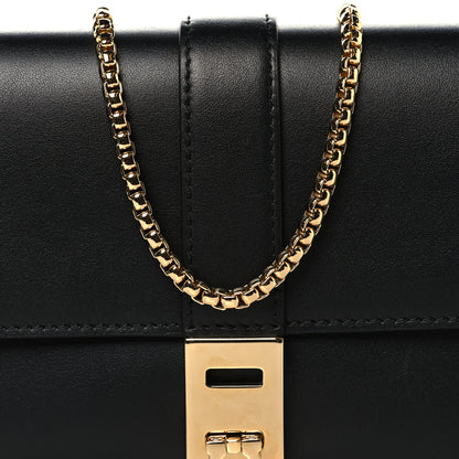 Salvatore Ferragamo Calfskin Archive Gancini Flap Crossbody Black 8 of 10