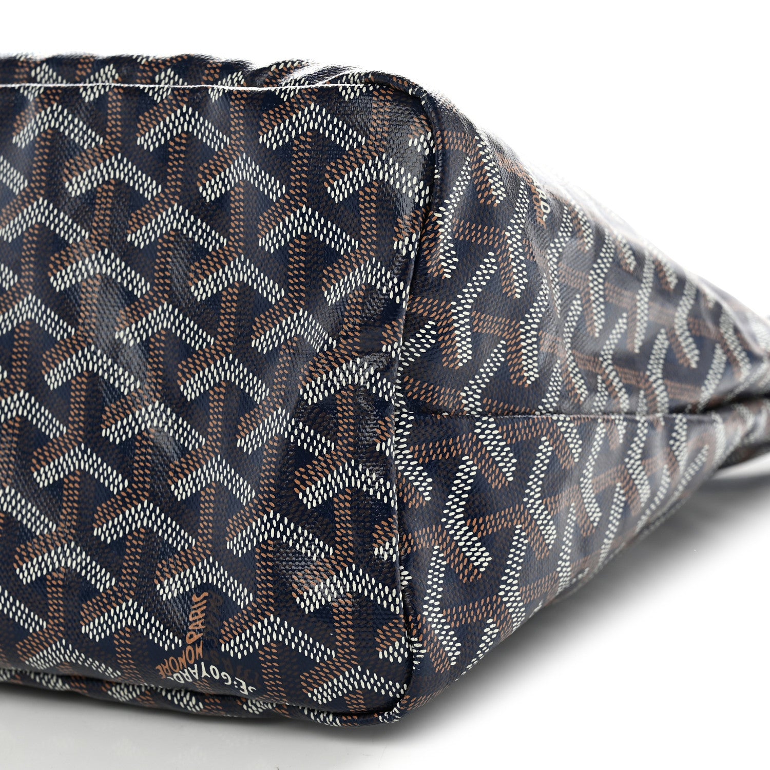Goyard Goyardine Boheme Hobo Navy Blue 11 of 12