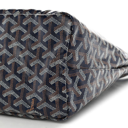 Goyard Goyardine Boheme Hobo Navy Blue 11 of 12