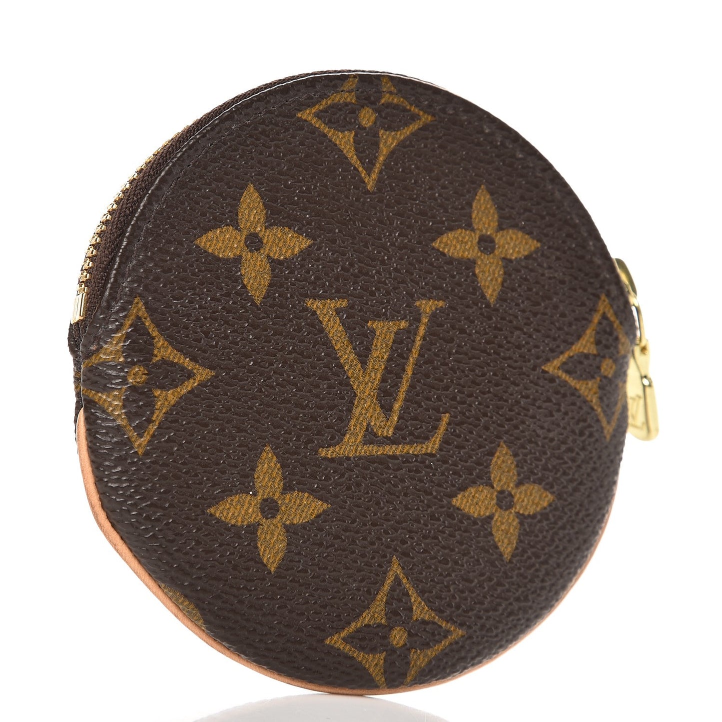 Monogram Round Coin Purse