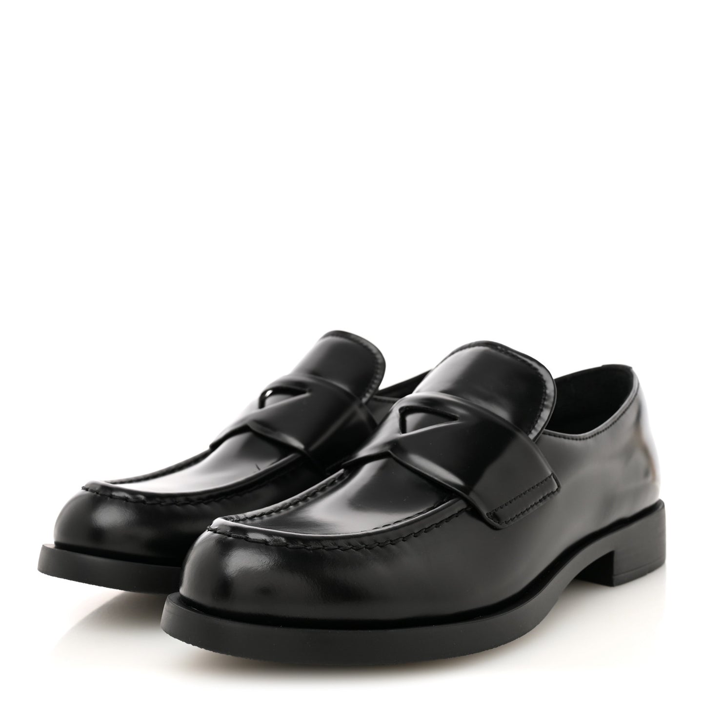 Spazzolato Loafers 40 Black