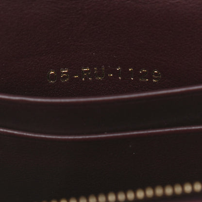 Christian Dior Oblique Saddle Belt Bag Bordeaux 8 of 11