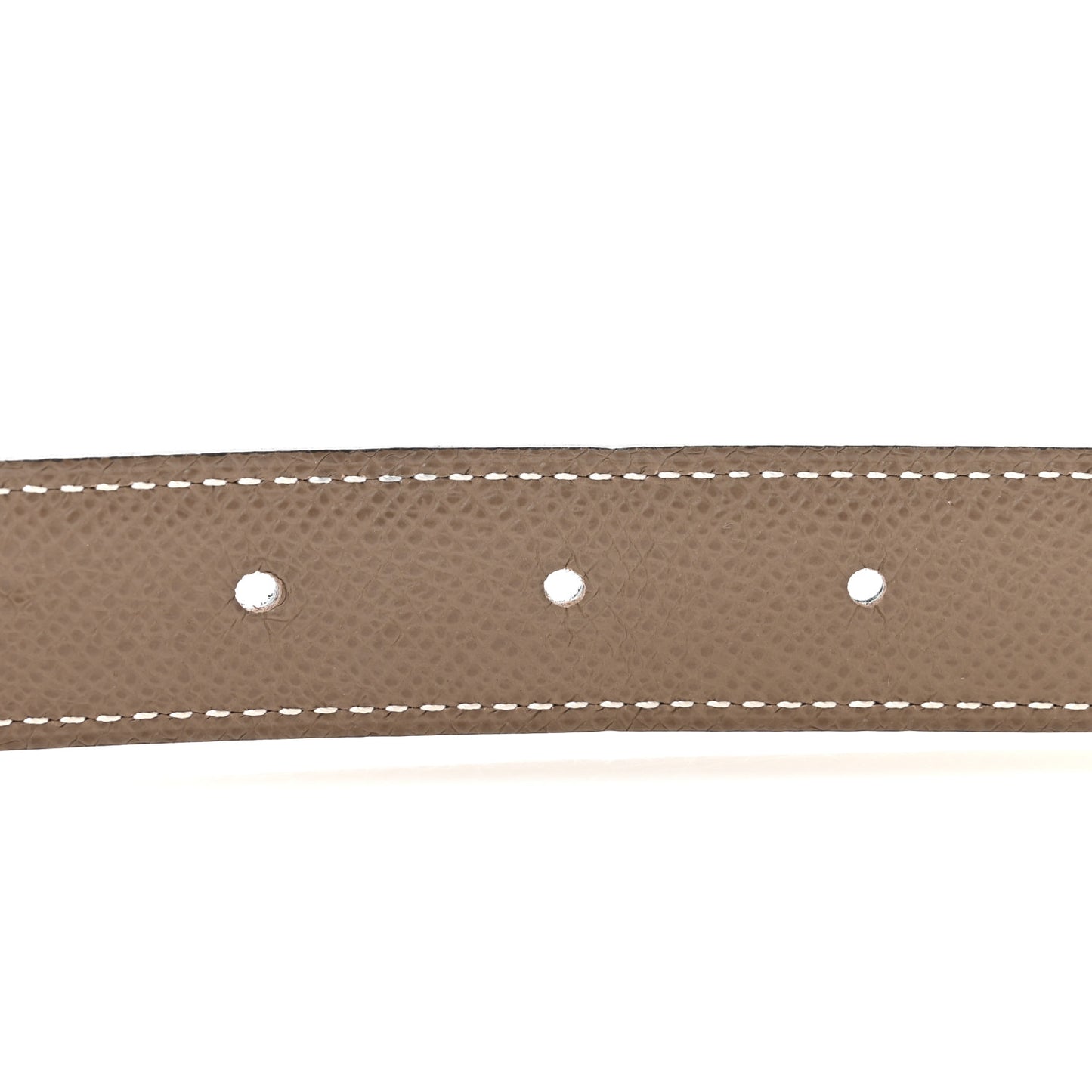 Swift Epsom 24mm Mini Constance H Belt 85 34 Black Etoupe