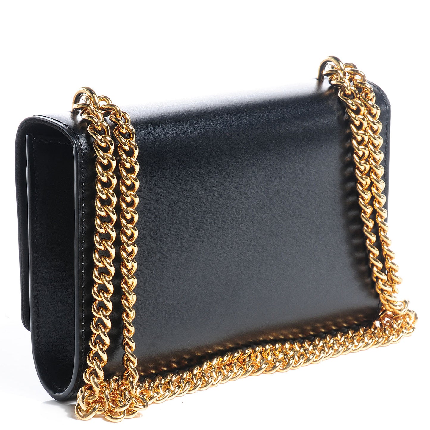 Calfskin Chain Louise MM Black