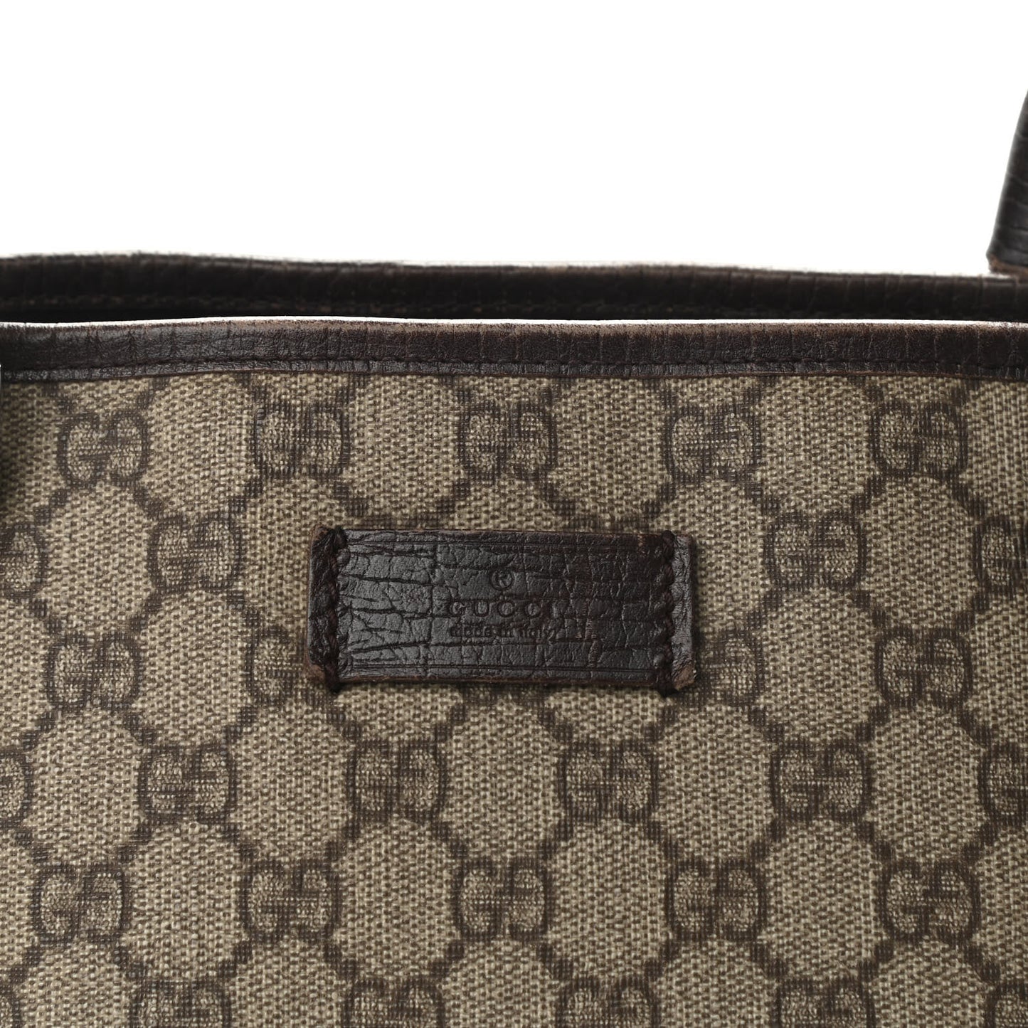 GG Plus Monogram Medium Joy Tote Dark Brown