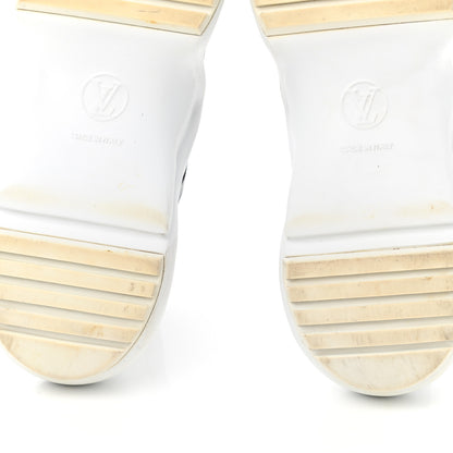 Louis Vuitton X FORNASETTI Calfskin Technical Nylon LV Archlight Sneaker 38.5 Black 13 of 15