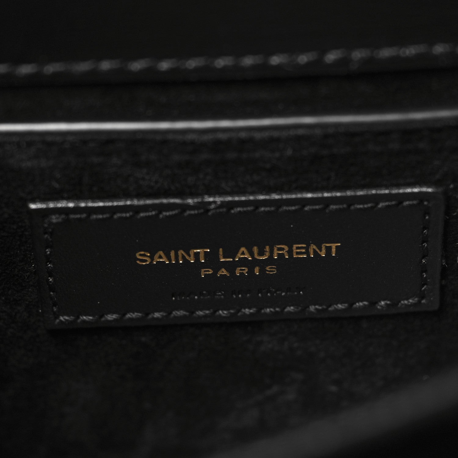 Saint Laurent Calfskin Medium Monogram Sunset Black 7 of 10
