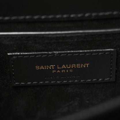 Saint Laurent Calfskin Medium Monogram Sunset Black 7 of 10