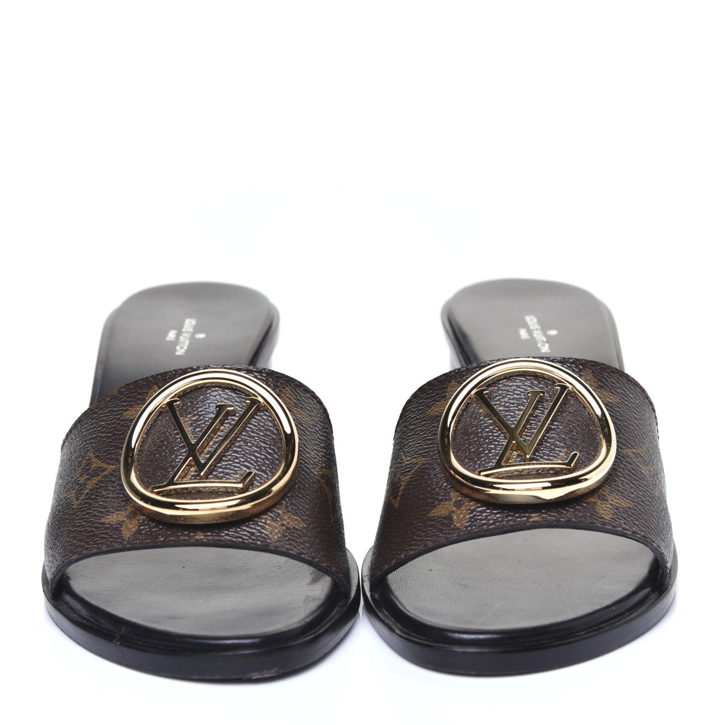 Monogram Lock It Mules 40