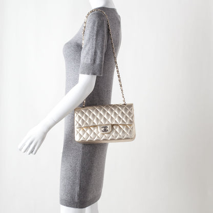 Chanel Lambskin Medium Double Flap Gold 2 of 10