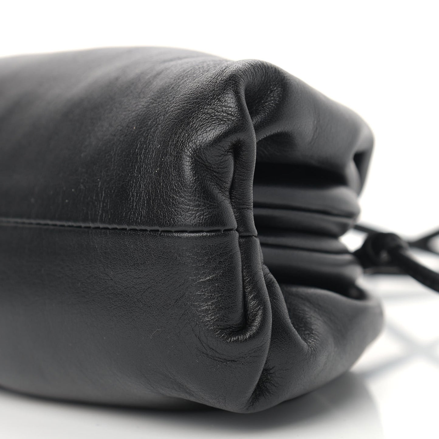 Butter Calfskin The Mini Pouch Black