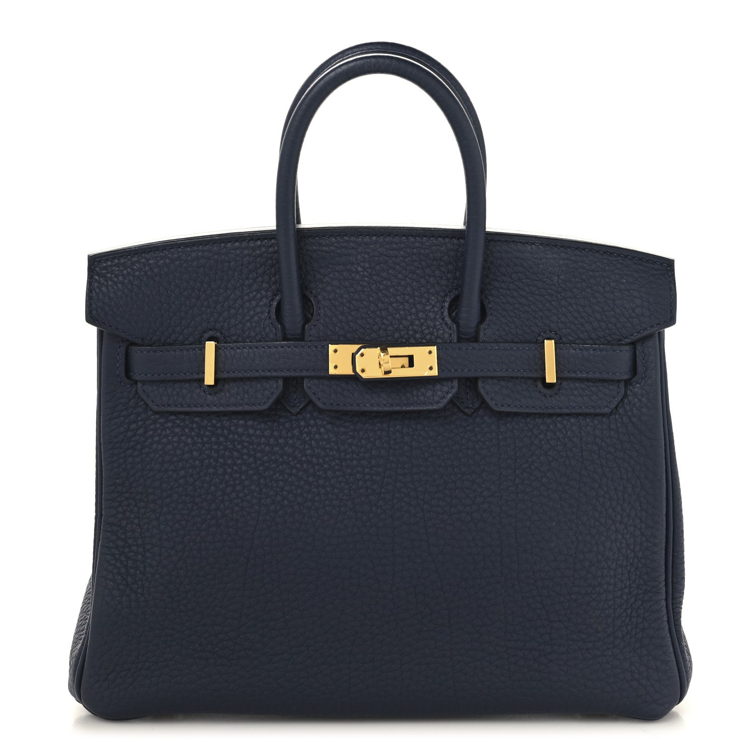 Hermes Togo Birkin 25 Bleu Nuit 1 of 13