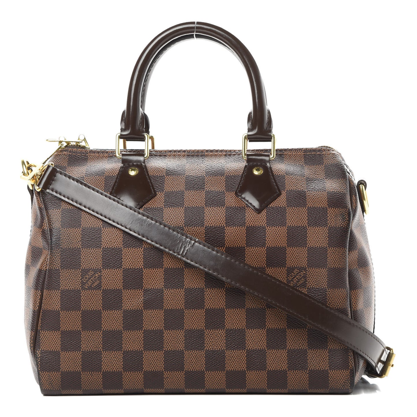 Damier Ebene Speedy Bandouliere 25
