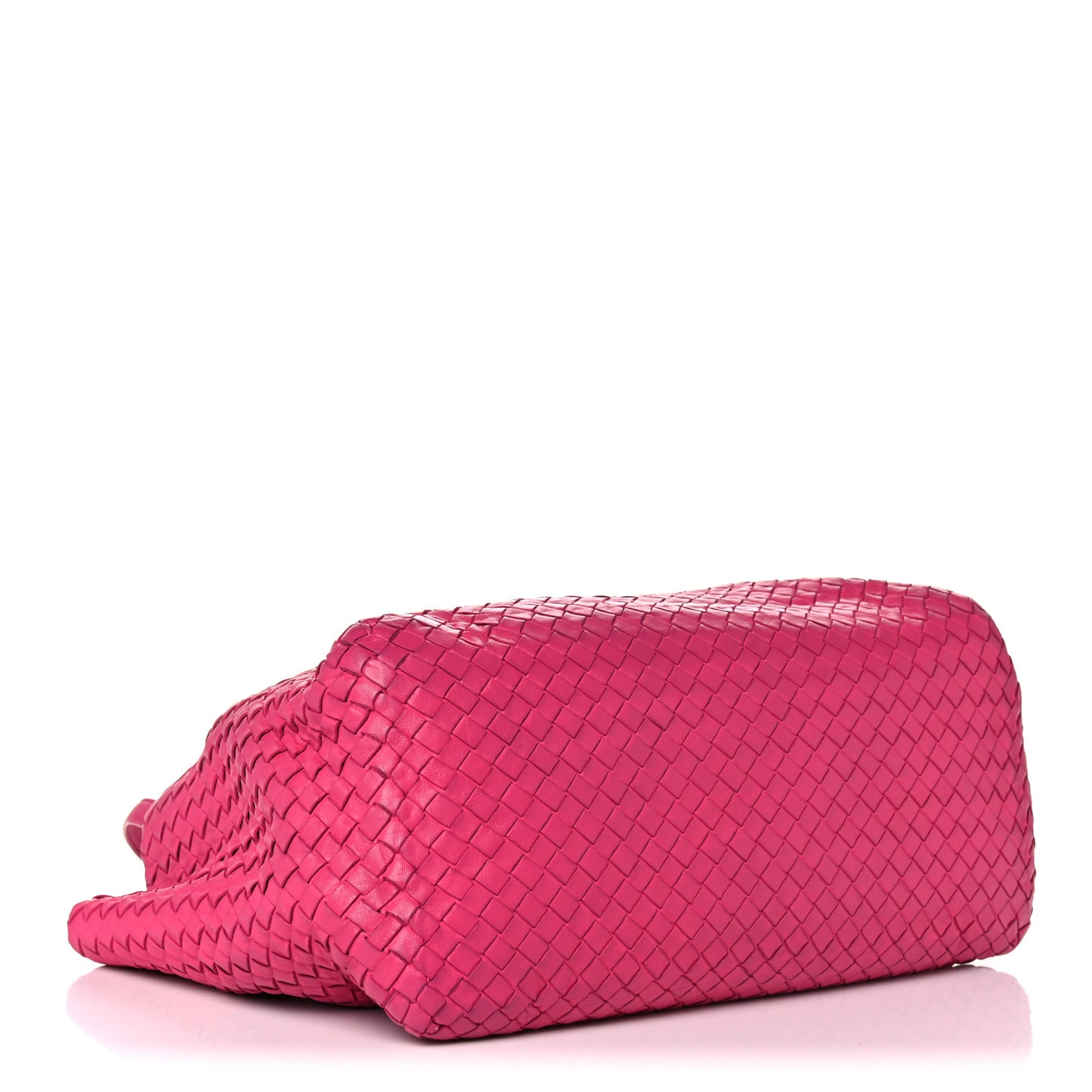 Nappa Intrecciato Large Seamless Tote Fuchsia