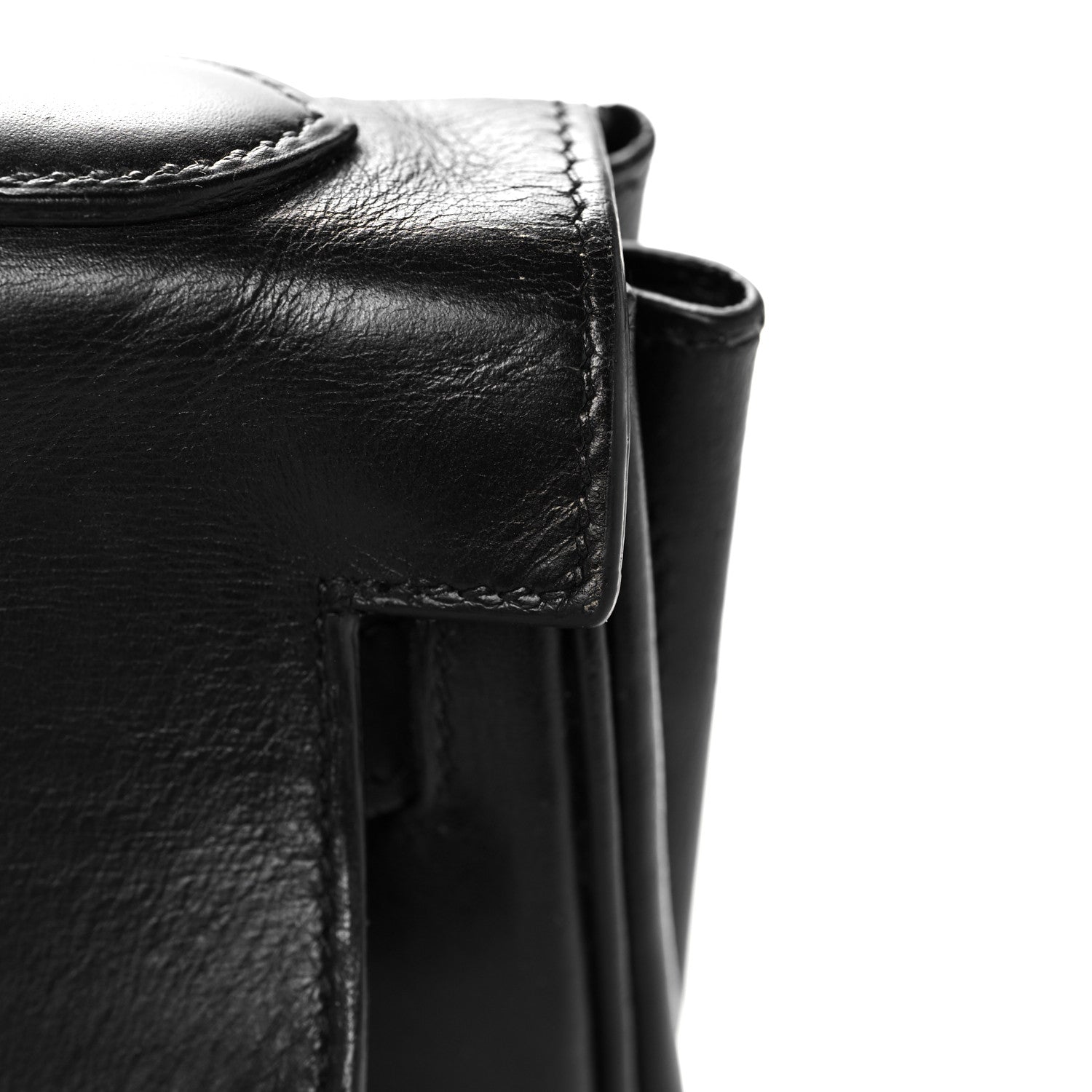 Hermes Box Kelly Retourne 32 Black 38 of 49
