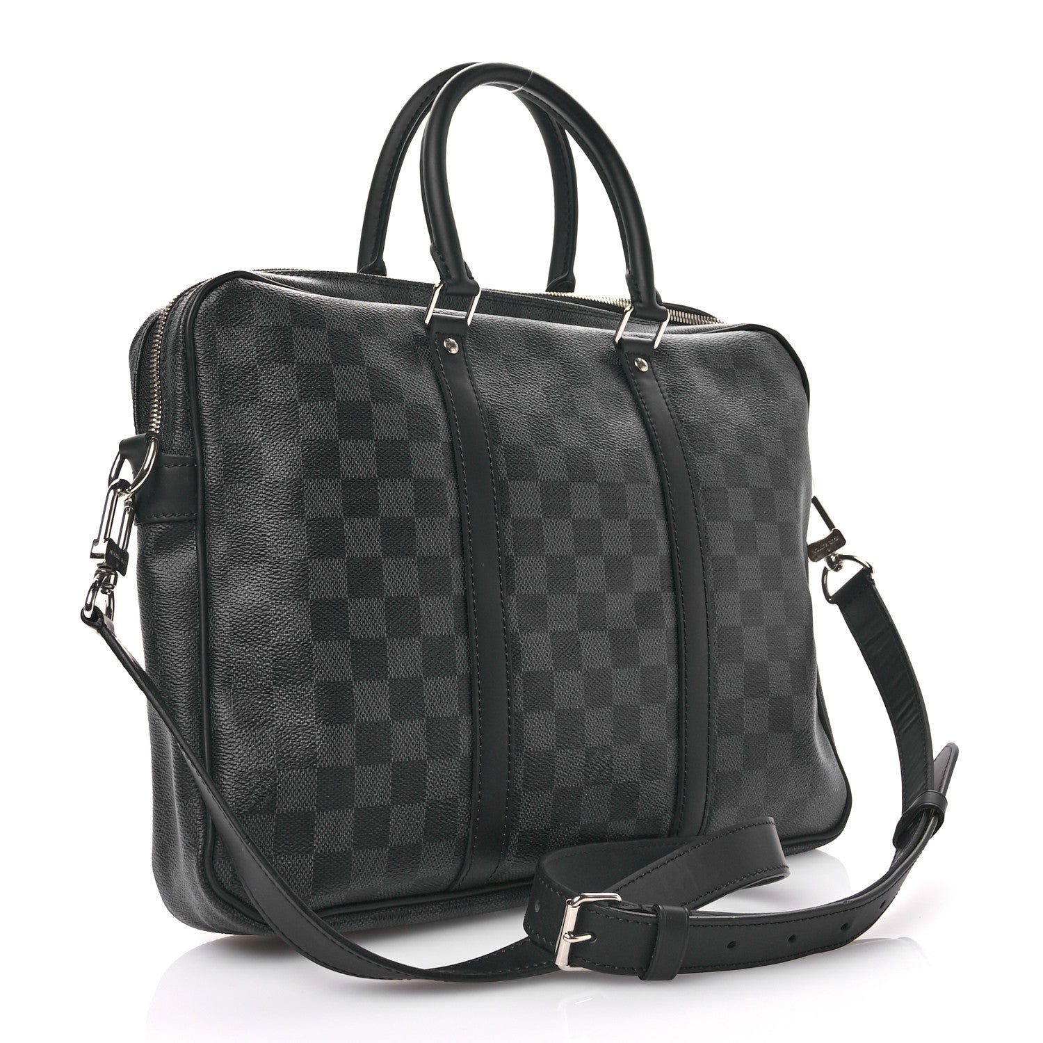 Louis Vuitton Damier Graphite Porte Documents Voyage PM 3 of 9