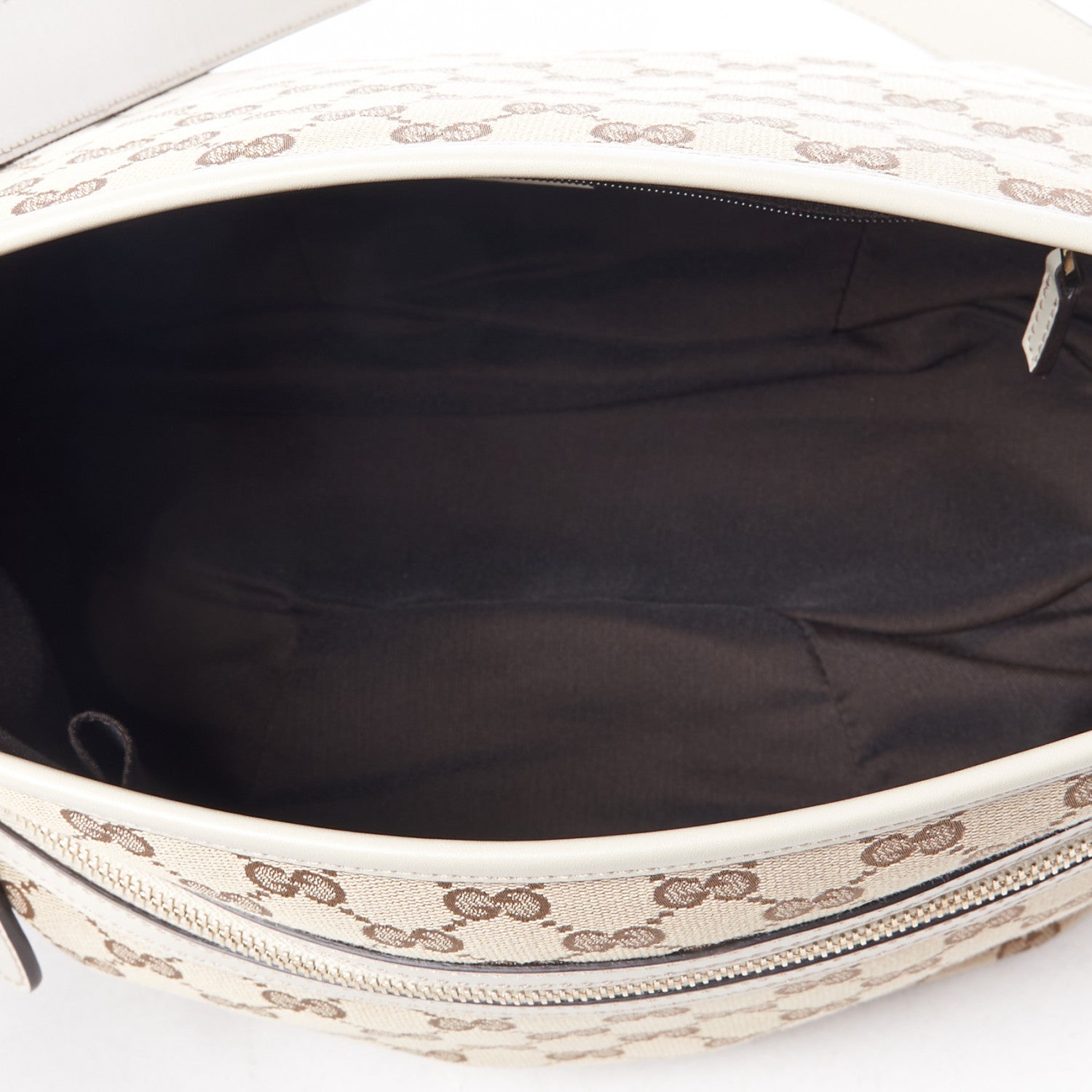 Gucci Monogram Messenger Bag Off White 6 of 7